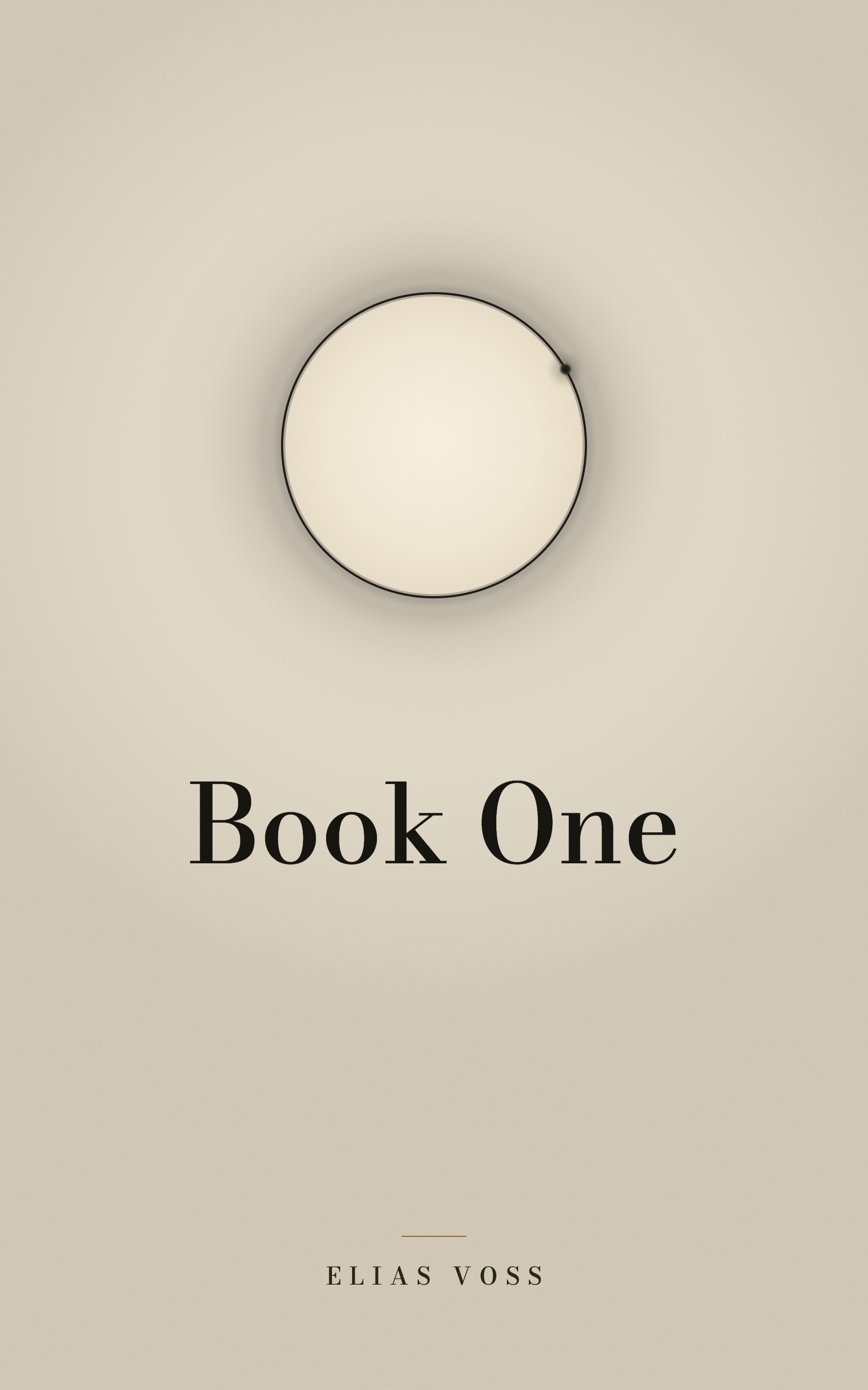 Cover of Book One by Elias Voss